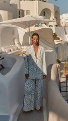 Fields Blazer - Thalassa Print