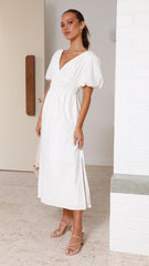Fiore Maxi Dress - White