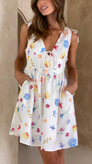 Violet Mini Dress - Blooms