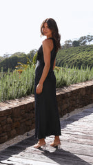 Amber Maxi Dress - Black