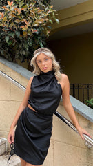 Lizzy Mini Dress - Black