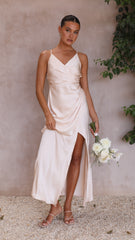 Faith Maxi Dress - Champagne