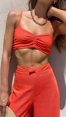Dixie Bralette - Orange