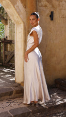 Selma Maxi Dress - Champagne