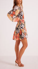 Clementine Mini Dress - Vintage Floral