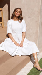 Dahlia Maxi Dress - White