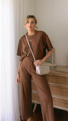 Maddox Pants - Coffee Rib