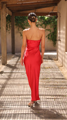 Izy Maxi Dress - Red