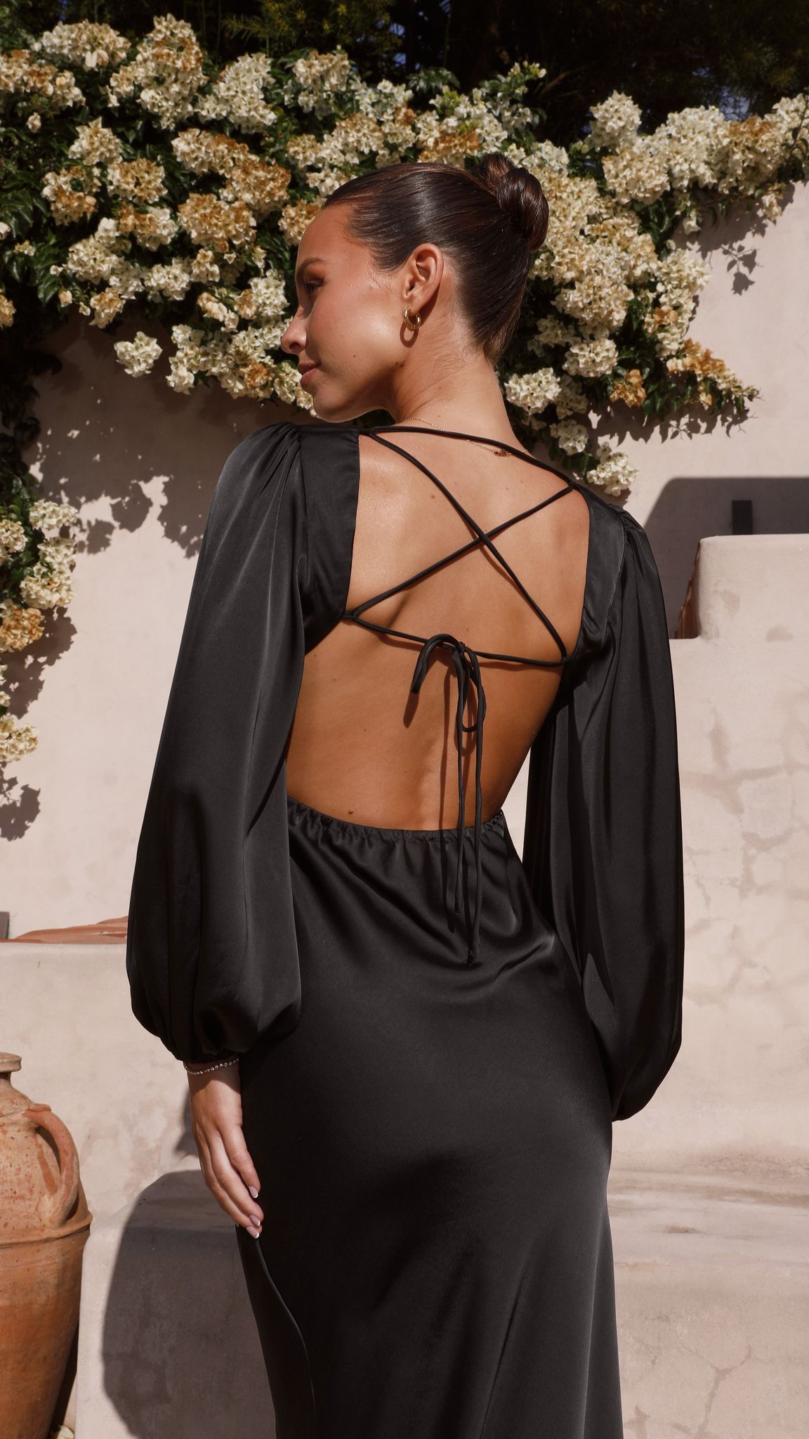 Cleo Midi Dress - Black