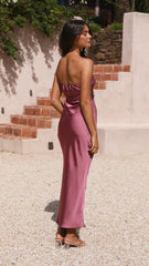 Izy Maxi Dress - Plum