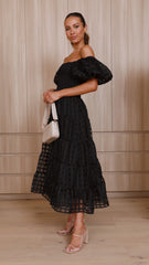 Deemi Maxi Dress - Black