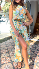 Micah Maxi Dress - Wildflowers Print