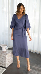 Meilani Midi Dress - Ink