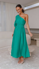 Erica Midi Dress - Green