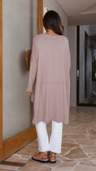 Mason Long Sleeve Knit - Mocha