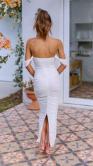 Kylie Maxi Dress - White