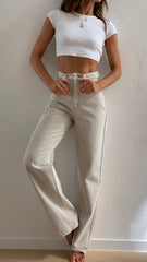 Abrand Carrie Jean - Contrast Stone