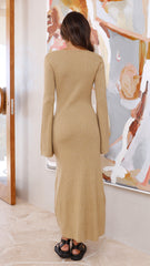 Doja Maxi Dress - Mustard