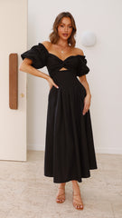 Christina Maxi Dress - Black