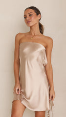 Kacy Mini Dress - Gold