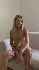 Megan Knit Top - Camel