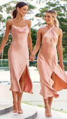 Amalia Maxi Dress - Peach