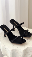 Alias Mae Kasey Heel - Black Burnished