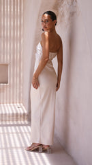 Izy Maxi Dress - Champagne