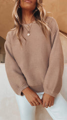 Carmel Knit - Mocha