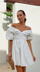Dana Mini Dress - White