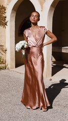 Selma Maxi Dress - Clay