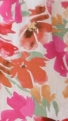 Jordy Crop Top - Fiery Rose