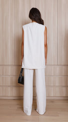 Brooklyn Vest - Cream