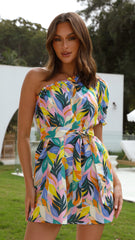 Beachside Mini Dress - Luisa Print