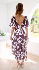 Laney Midi Dress - Botanical