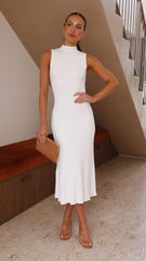 Maya Maxi Dress - White